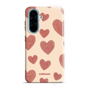 Odolný kryt na mobil Samsung Galaxy A27 5G - Mobiwear Elite Pro EP93E, otisk srdce