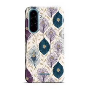 Odolný kryt na mobil Samsung Galaxy A27 5G - Mobiwear Elite Pro EB06E, paví pera