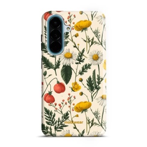 Odolný kryt na mobil Samsung Galaxy A27 5G - Mobiwear Elite Pro EB14E, heřmánky a pryskyřníky
