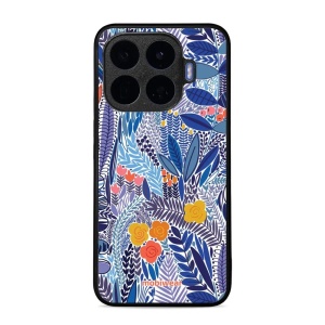 Lesklý kryt na mobil Xiaomi 17T - Mobiwear Glossy G037G, modrá květena