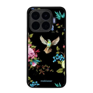 Lesklý kryt na mobil Xiaomi 17T - Mobiwear Glossy G041G, ptáček a květy
