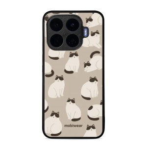 Lesklý kryt na mobil Xiaomi 17T - Mobiwear Glossy G160G, kočičáci