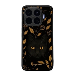 Lesklý kryt na mobil Xiaomi 17T - Mobiwear Glossy G164G, černá kočka