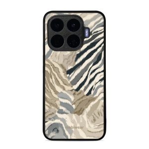 Lesklý kryt na mobil Xiaomi 17T - Mobiwear Glossy G168G, pruhovaná malba