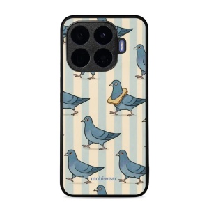 Lesklý kryt na mobil Xiaomi 17T - Mobiwear Glossy GP91G, holubi