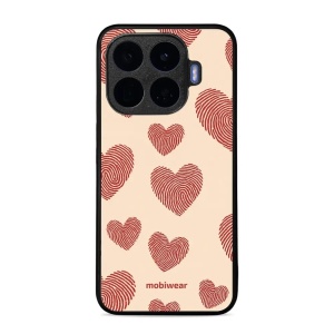 Lesklý kryt na mobil Xiaomi 17T - Mobiwear Glossy GP93G, otisk srdce