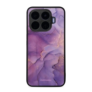Lesklý kryt na mobil Xiaomi 17T - Mobiwear Glossy G050G, fialový mramor