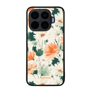 Lesklý kryt na mobil Xiaomi 17T - Mobiwear Glossy GB22G, akvarelové sedmikrásky