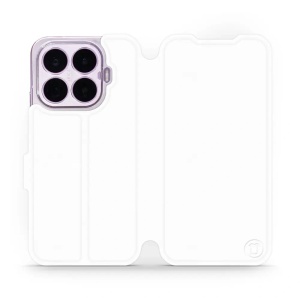 Flip pouzdro na mobil Xiaomi 17T - Mobiwear bílé a šedé
