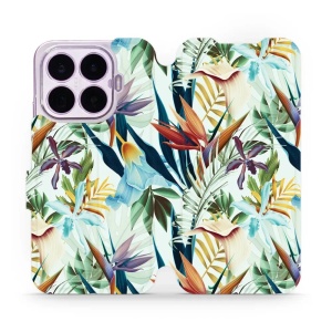 Flip pouzdro na mobil Xiaomi 17T - Mobiwear M071P, flóra