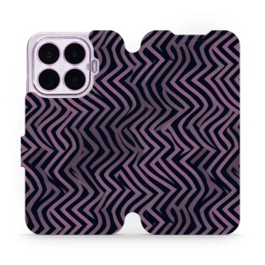 Flip pouzdro na mobil Xiaomi 17T - Mobiwear VA55S, fialové klikyháky