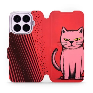 Flip pouzdro na mobil Xiaomi 17T - Mobiwear VP54S, kocourek