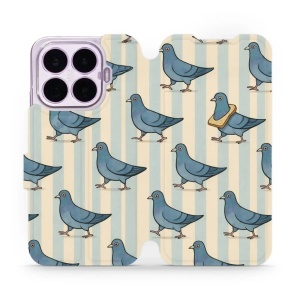 Flip pouzdro na mobil Xiaomi 17T - Mobiwear VP91S, holubi