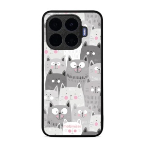 Lesklý kryt na mobil Xiaomi 17T Pro - Mobiwear Glossy G045G, kvířátka