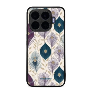 Lesklý kryt na mobil Xiaomi 17T Pro - Mobiwear Glossy GB06G, paví pera