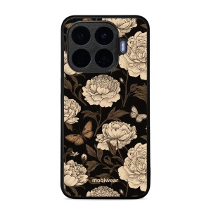 Lesklý kryt na mobil Xiaomi 17T Pro - Mobiwear Glossy GB16G, pivoňky a motýli