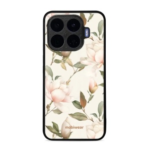 Lesklý kryt na mobil Xiaomi 17T Pro - Mobiwear Glossy GB17G, magnolie na bílé