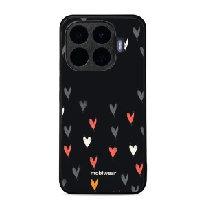 Lesklý kryt na mobil Xiaomi 17T Pro - Mobiwear Glossy GP79G, srdíčka