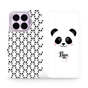 Flip pouzdro na mobil Xiaomi 17T Pro - Mobiwear M030P, panda Amálka