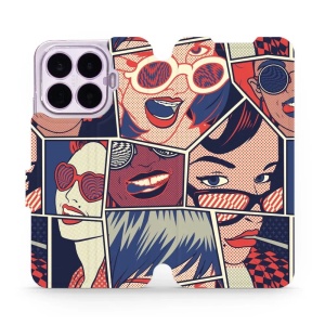 Flip pouzdro na mobil Xiaomi 17T Pro - Mobiwear VP18P, komiks