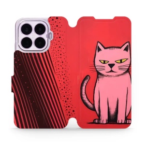 Flip pouzdro na mobil Xiaomi 17T Pro - Mobiwear VP54S, kocourek