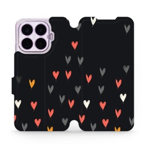 Flip pouzdro na mobil Xiaomi 17T Pro - Mobiwear VP79S, srdíčka
