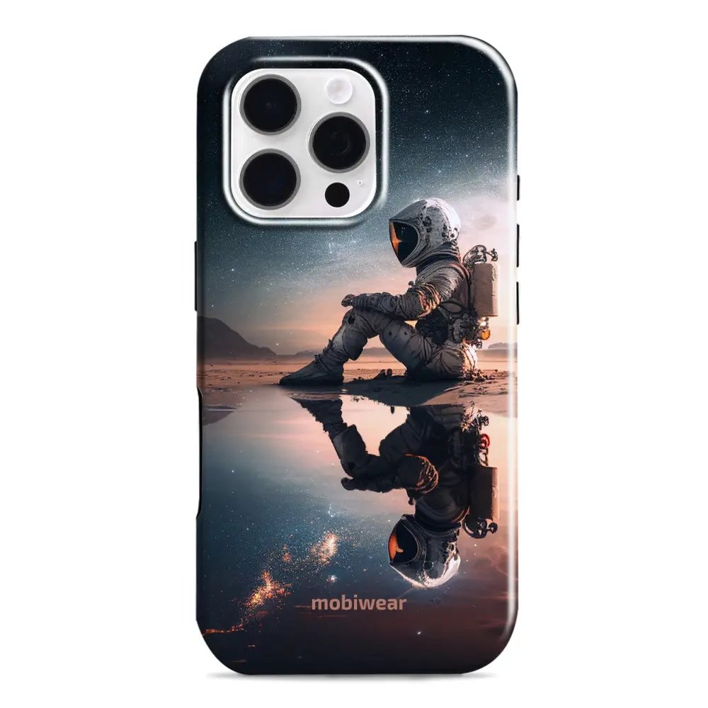 Odolný obal Mobiwear Elite Pro - Apple iPhone 16 Pro - E003E Astronaut na samotce