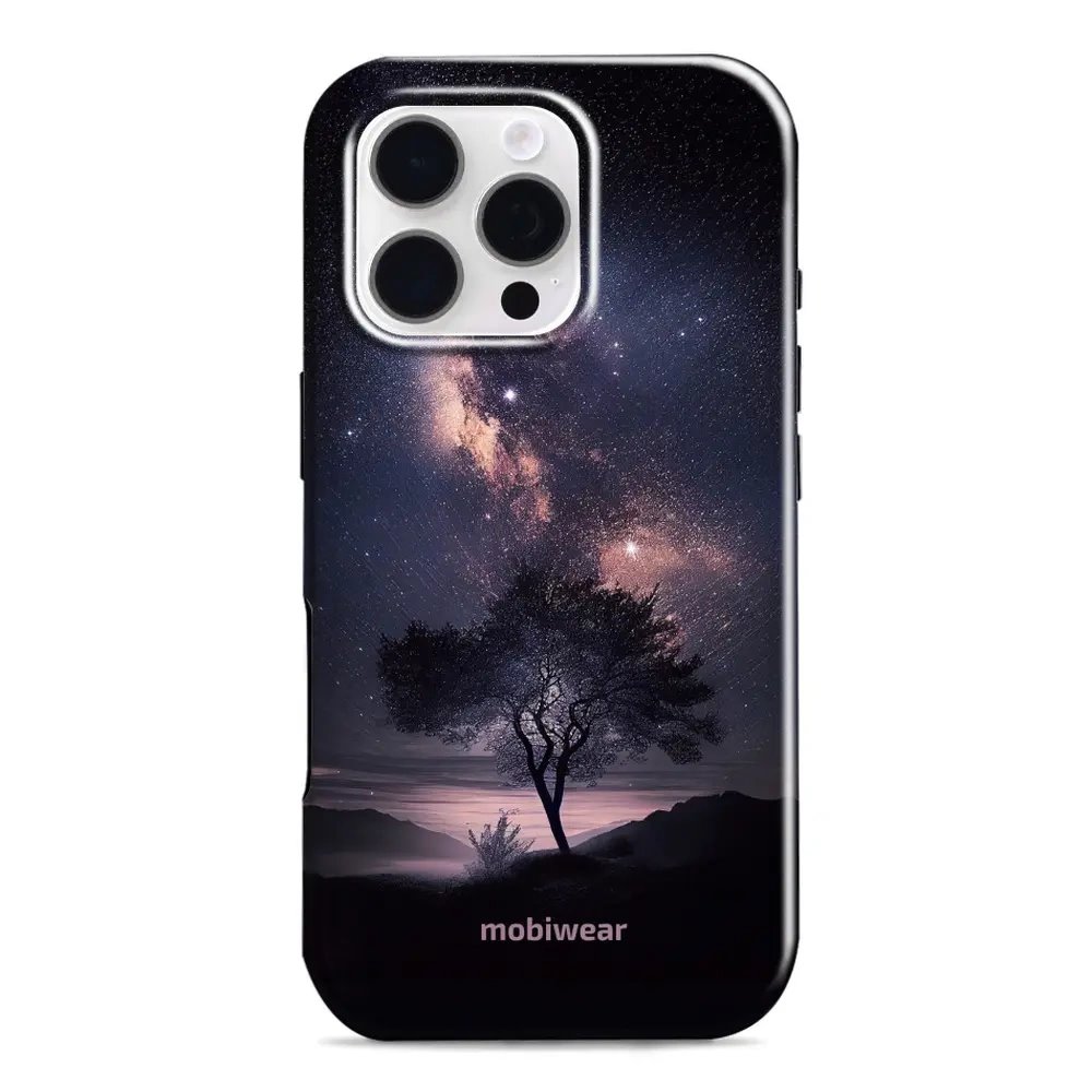 Odolný obal Mobiwear Elite Pro - Apple iPhone 16 Pro - E005E Strom s galaxií