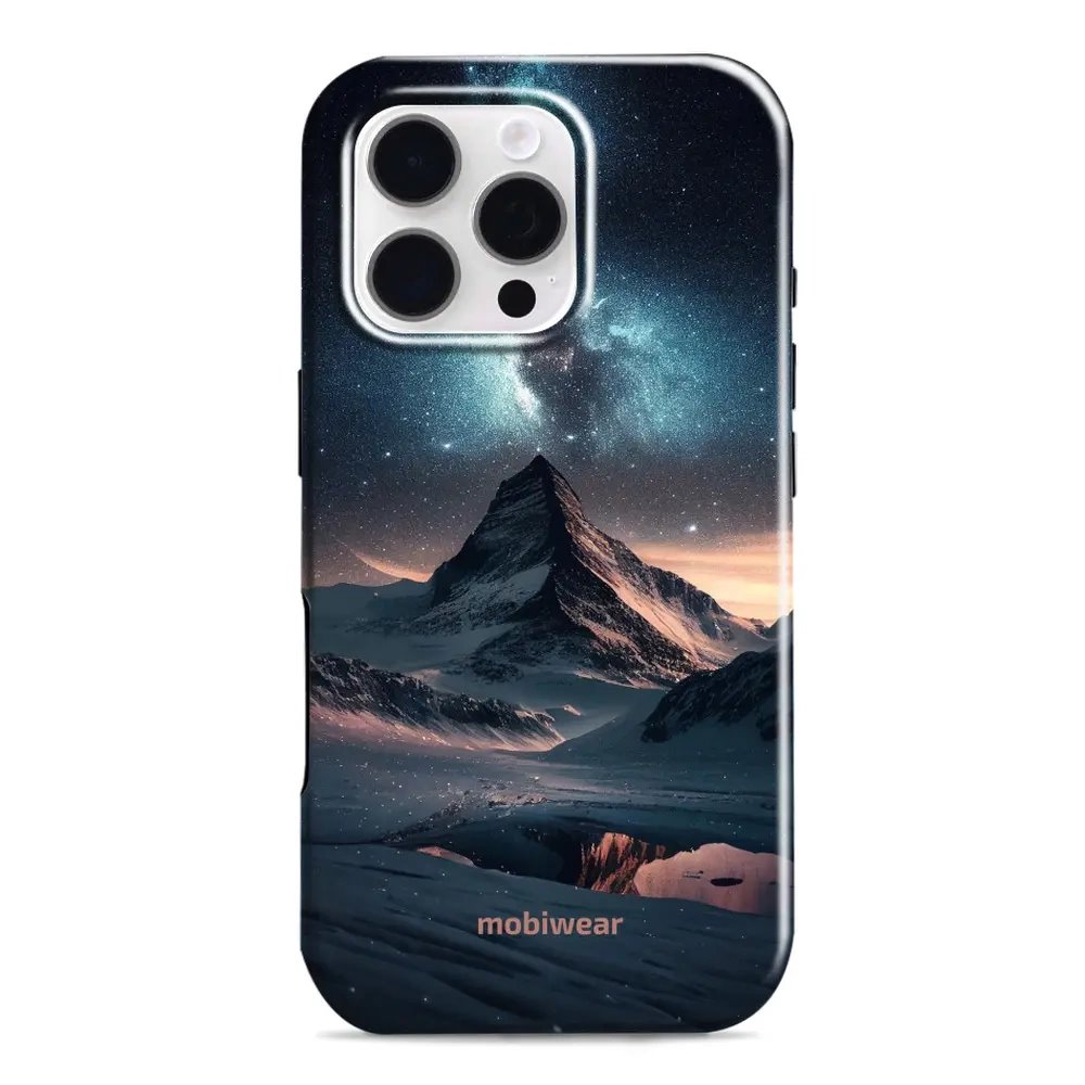 Odolný obal Mobiwear Elite Pro - Apple iPhone 16 Pro - E006E Hora s hvězdnou oblohou