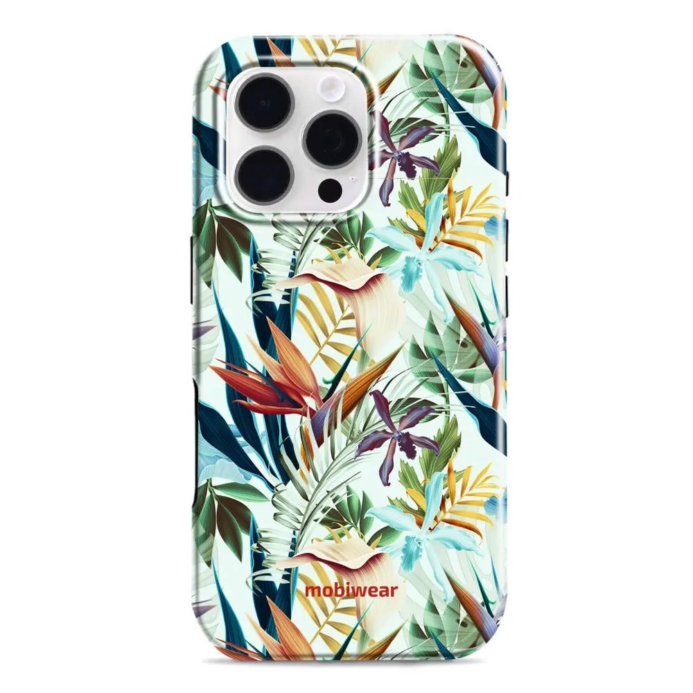 Odolný obal Mobiwear Elite Pro - Apple iPhone 16 Pro - E071E Flóra