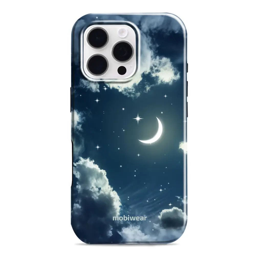 Odolný obal Mobiwear Elite Pro - Apple iPhone 16 Pro - E145E Noční obloha
