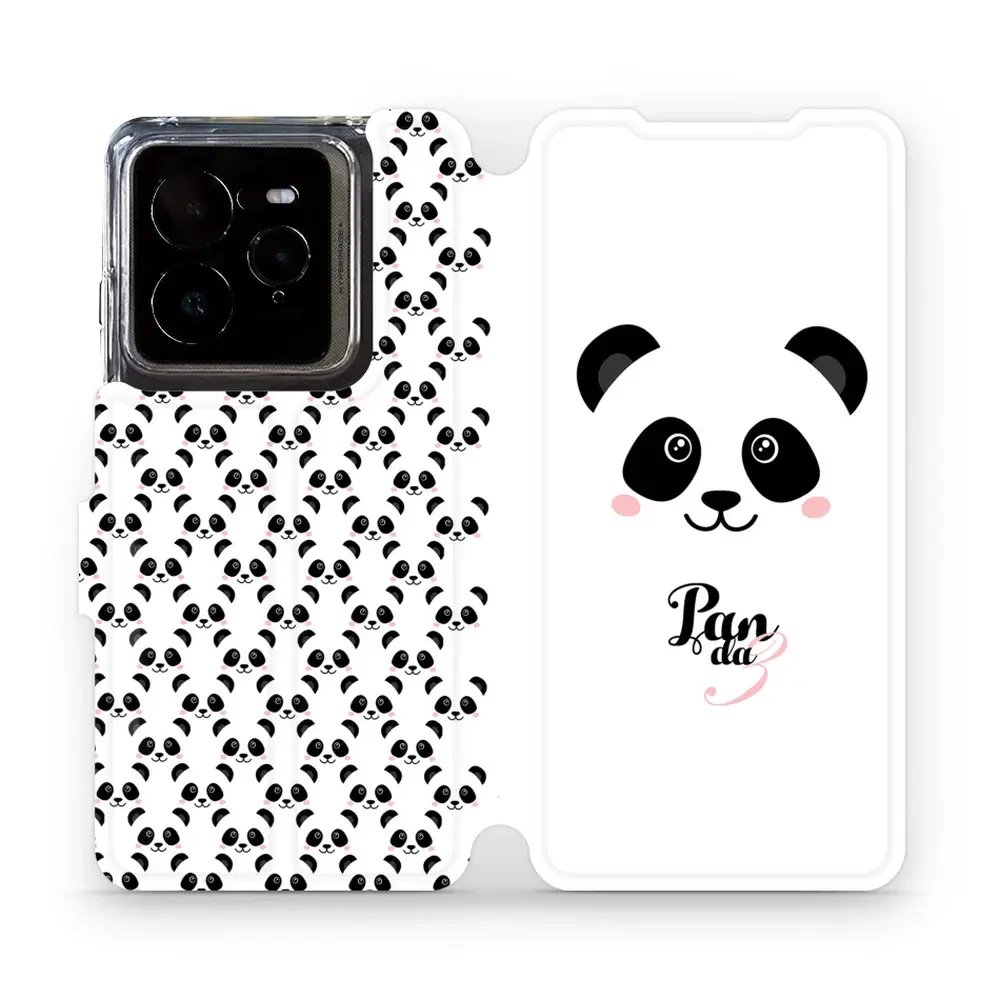 Flipové pouzdro Mobiwear - Realme GT 7 Pro - M030P Panda Amálka