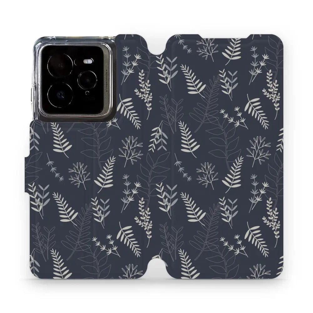 Flipové pouzdro Mobiwear - Realme GT 7 Pro - VP15S Kapradiny