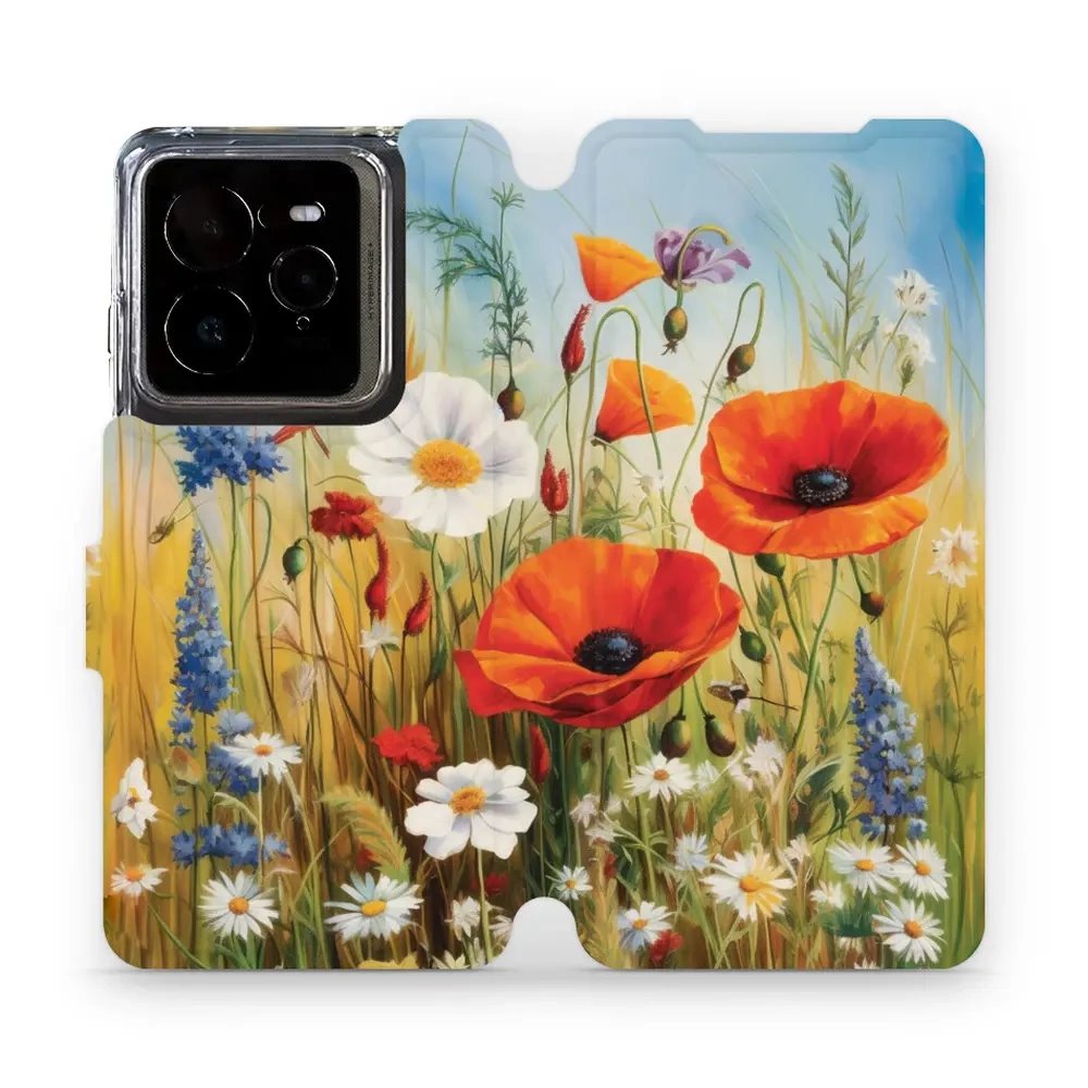 Flipové pouzdro Mobiwear - Realme GT 7 Pro - VP43S Letní louka
