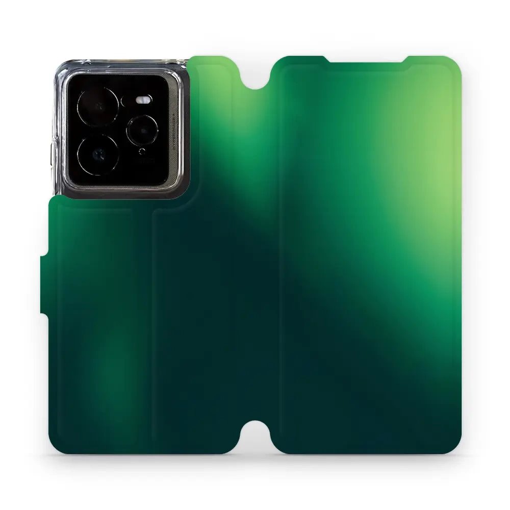 Flipové pouzdro Mobiwear - Realme GT 7 Pro - VP61S Zelený odstín
