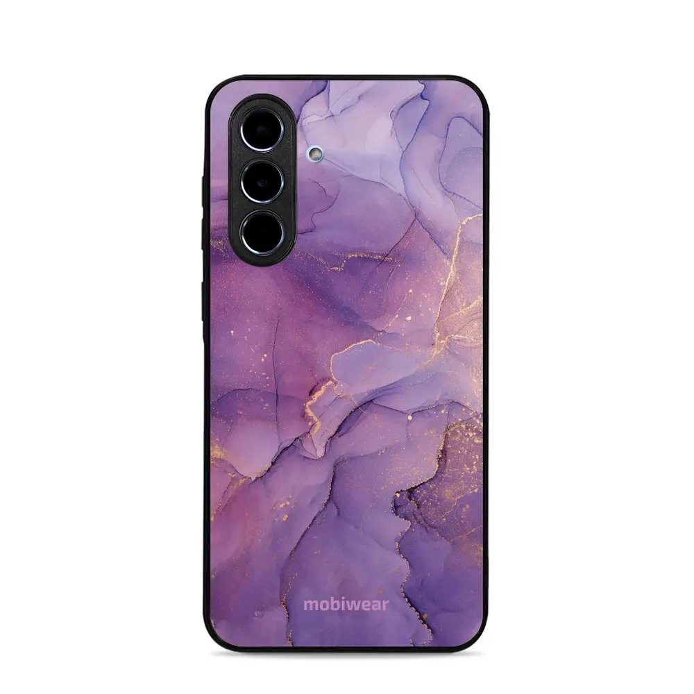 Lesklý kryt Mobiwear Glossy - Samsung Galaxy A56 5G - G050G - Fialový mramor