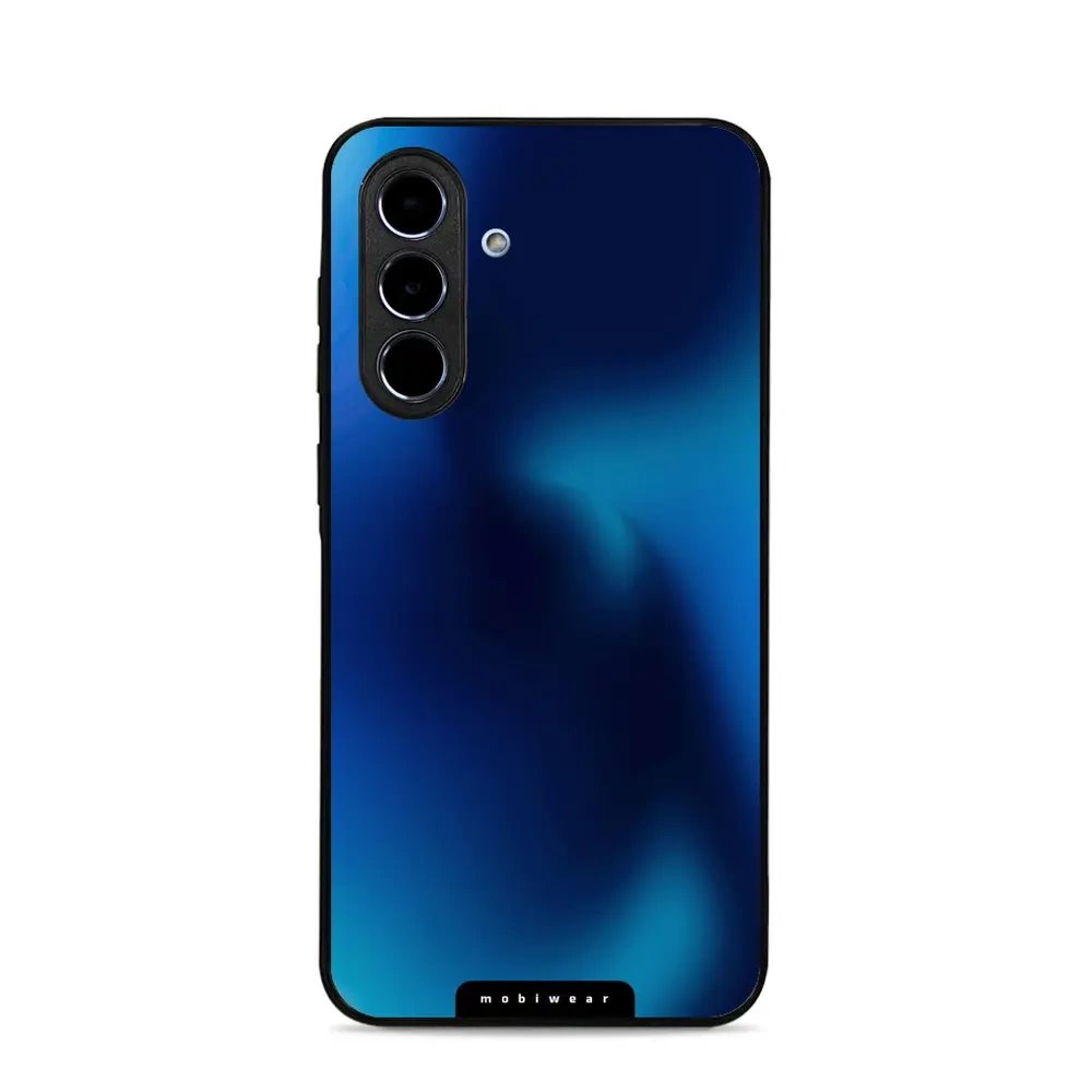 Lesklý kryt Mobiwear Glossy - Samsung Galaxy A56 5G - G068G Modrý odstín - VÝPRODEJ