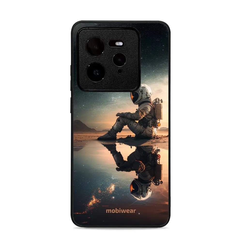 Lesklý kryt Mobiwear Glossy - Realme GT 7 Pro - G003G Astronaut na samotce