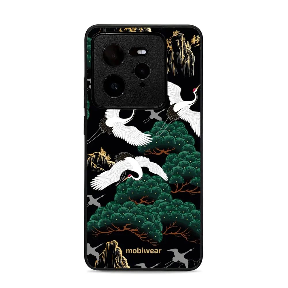 Lesklý kryt Mobiwear Glossy - Realme GT 7 Pro - G042G - Jeřábi