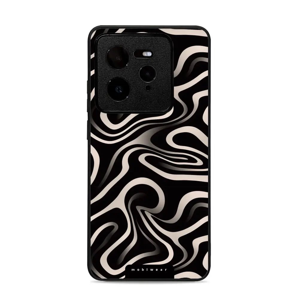 Lesklý kryt Mobiwear Glossy - Realme GT 7 Pro - GA63G Vlnky a linky