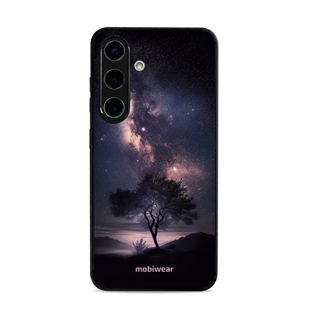 Lesklý kryt Mobiwear Glossy - Samsung Galaxy S25 - G005G Strom s galaxií