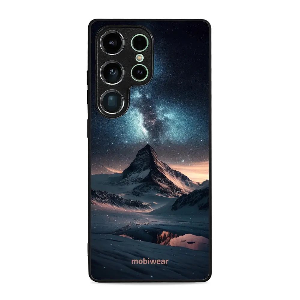 Lesklý kryt Mobiwear Glossy - Samsung Galaxy S25 Ultra - G006G Hora s hvězdnou oblohou