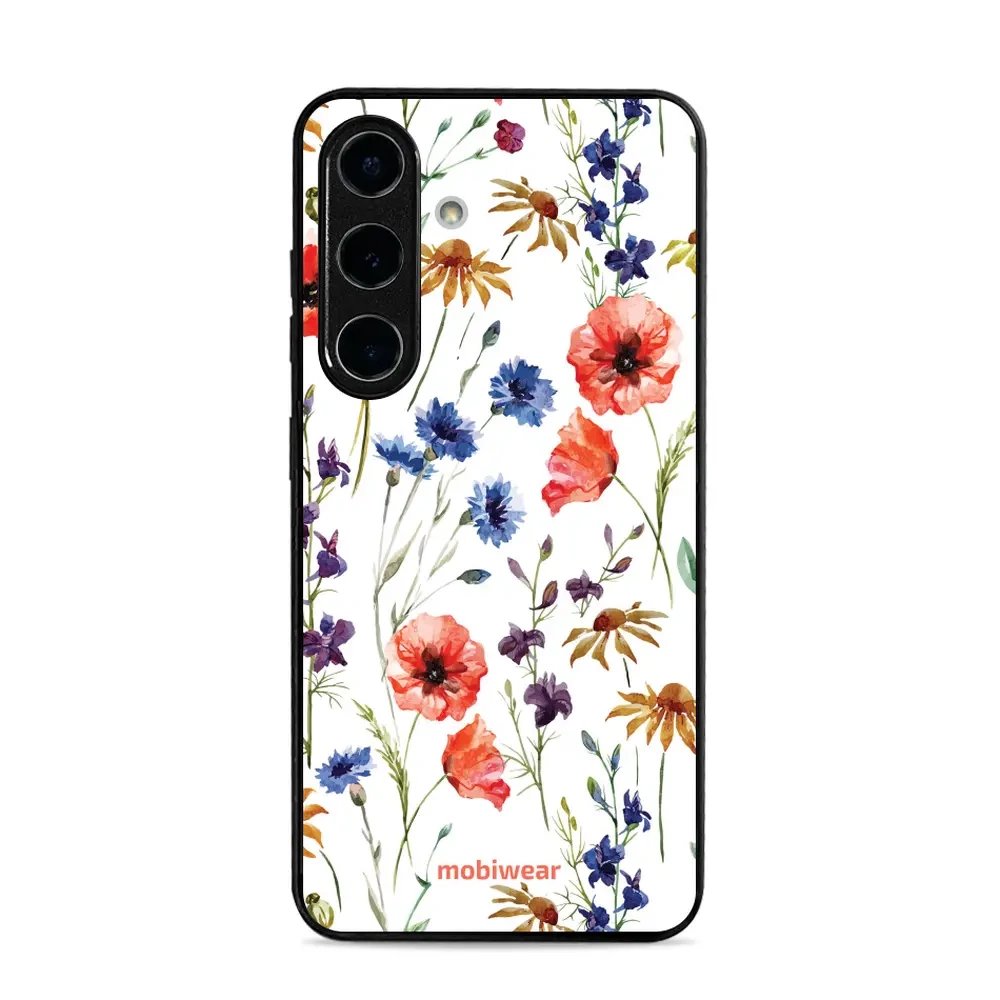 Lesklý kryt Mobiwear Glossy - Samsung Galaxy S25 - G032G - Luční kvítí