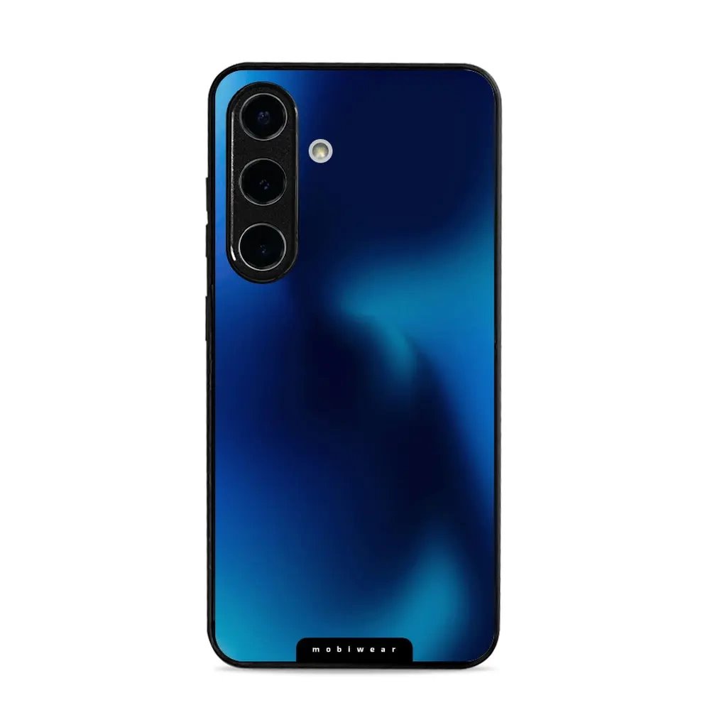 Lesklý kryt Mobiwear Glossy - Samsung Galaxy S25 - G068G Modrý odstín