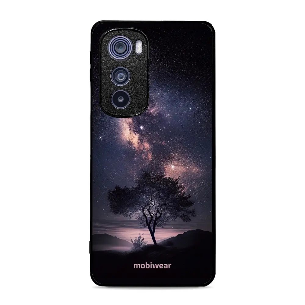 Lesklý kryt Mobiwear Glossy - Motorola Edge 30 5G - G005G Strom s galaxií