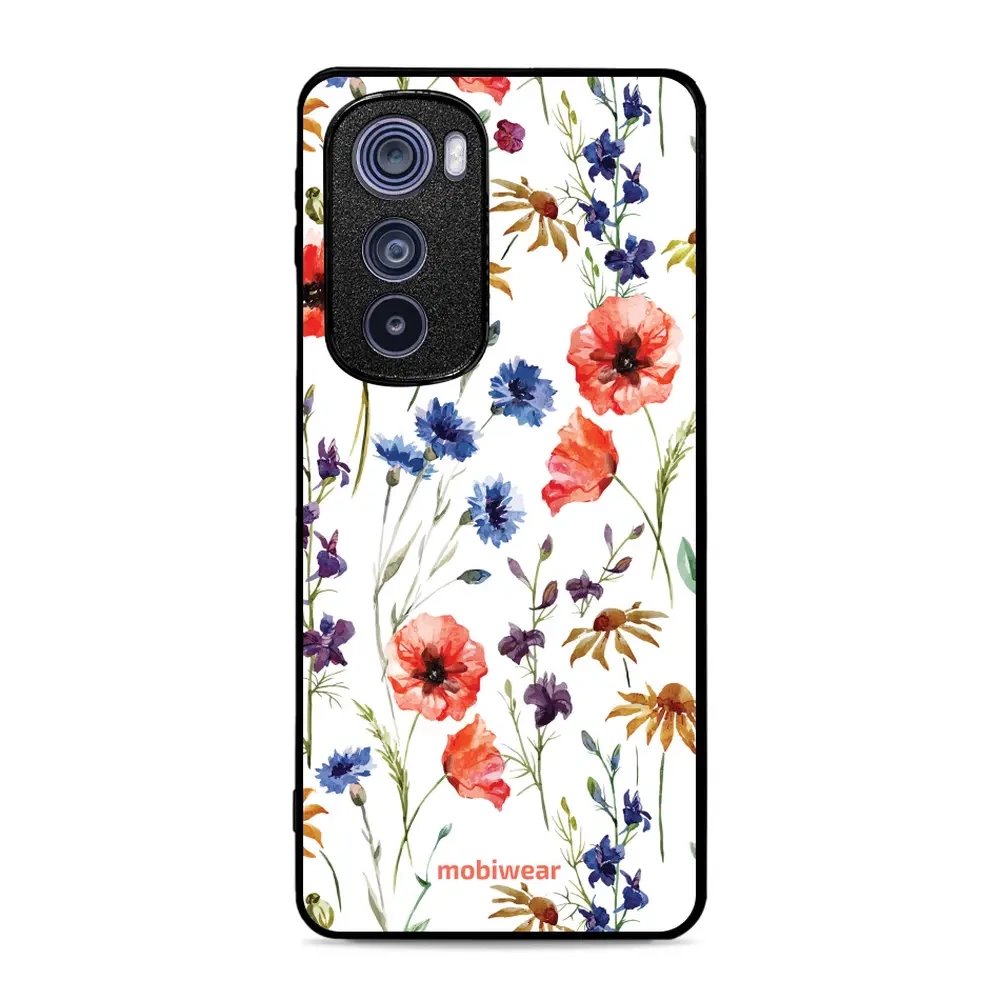 Lesklý kryt Mobiwear Glossy - Motorola Edge 30 5G - G032G - Luční kvítí