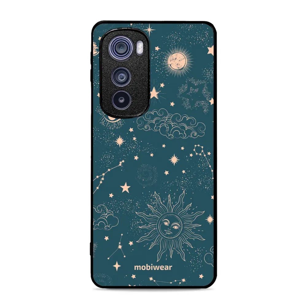 Lesklý kryt Mobiwear Glossy - Motorola Edge 30 5G - G047G - Magický vesmír