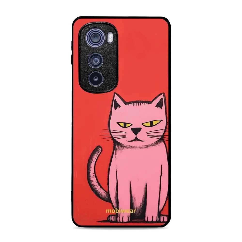 Lesklý kryt Mobiwear Glossy - Motorola Edge 30 5G - G054G Kocourek
