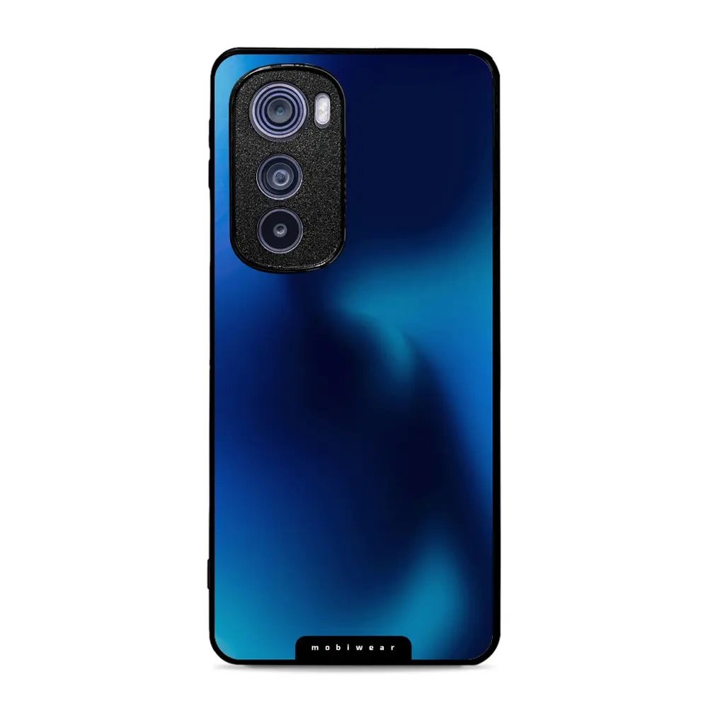 Lesklý kryt Mobiwear Glossy - Motorola Edge 30 5G - G068G Modrý odstín