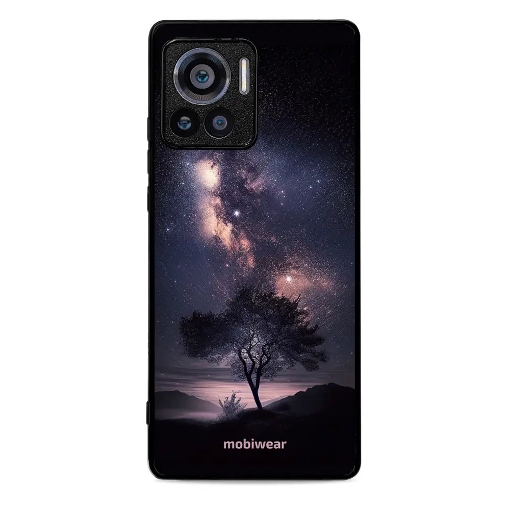 Lesklý kryt Mobiwear Glossy - Motorola Edge 30 Ultra - G005G Strom s galaxií